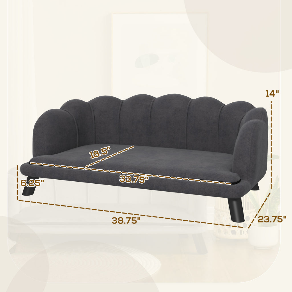 Pearl Design Pet Sofa for Medium & Large Dogs