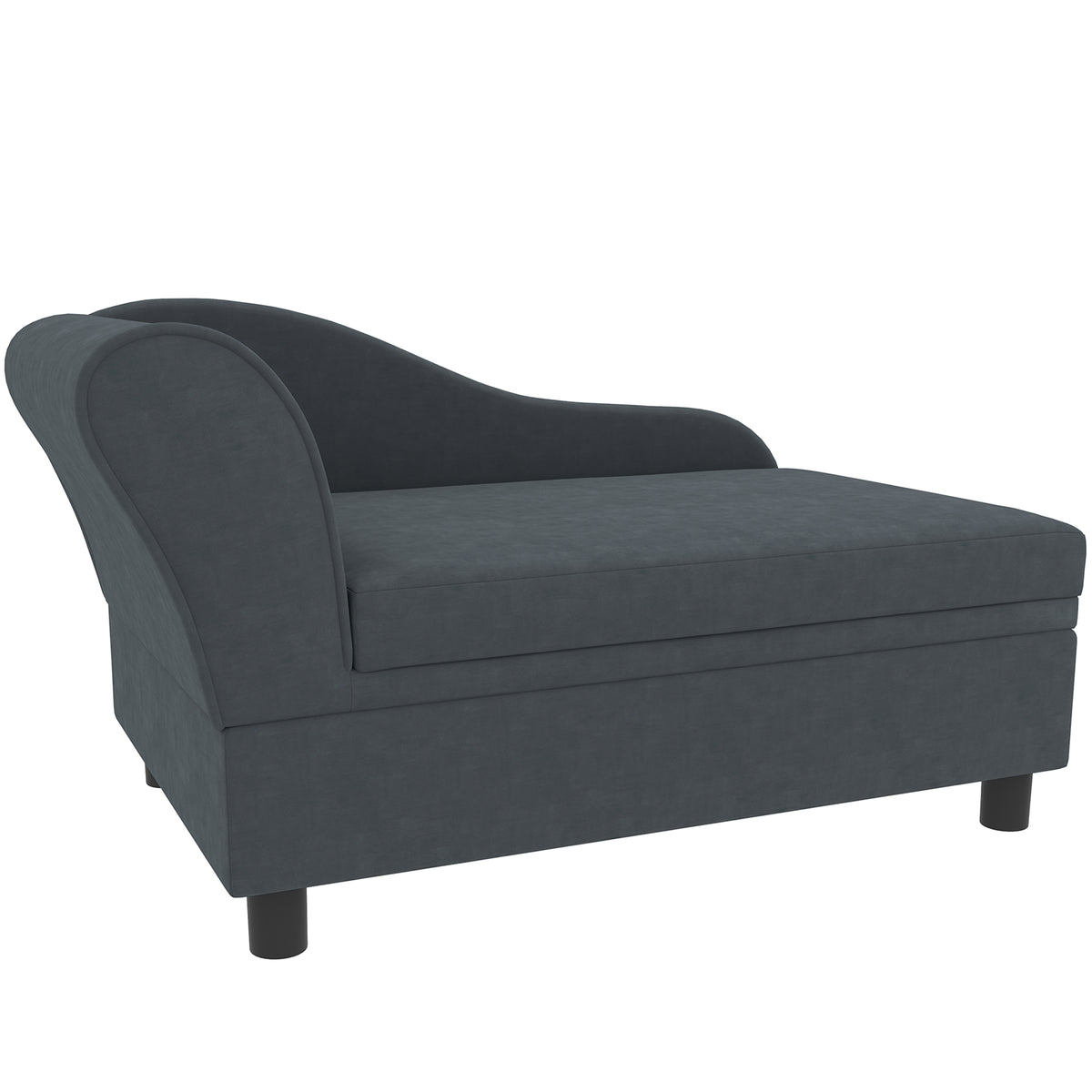 Pet Sofa Bed Couch with Hidden 23L Storage