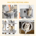 Wooden Cat House & Cat Climbing Tower