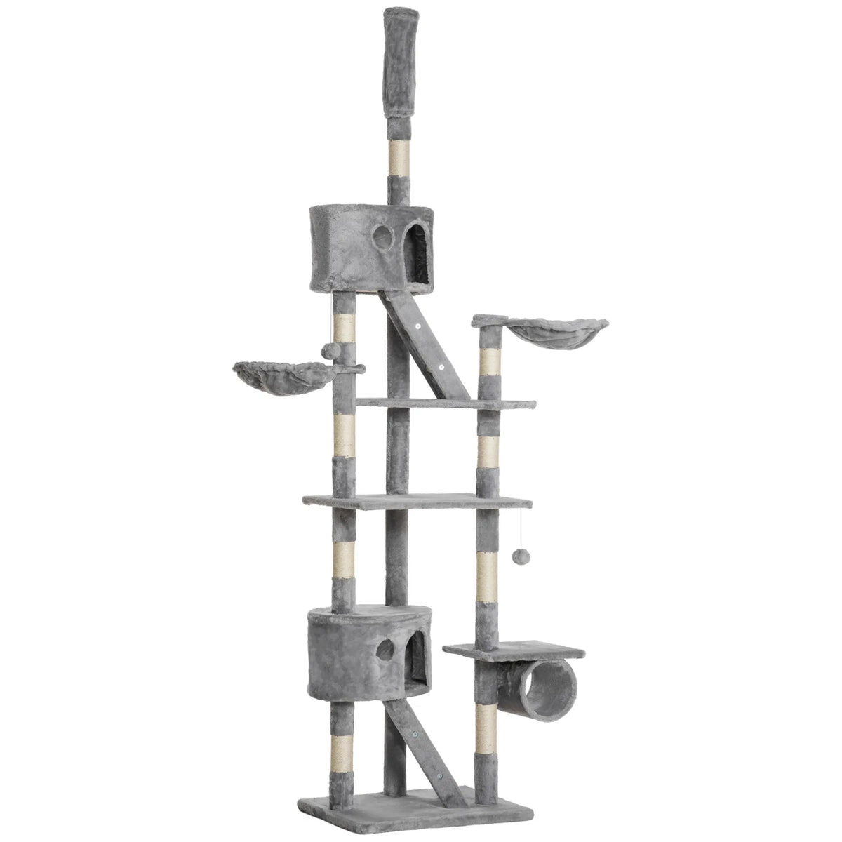 Wooden Cat House & Cat Climbing Tower